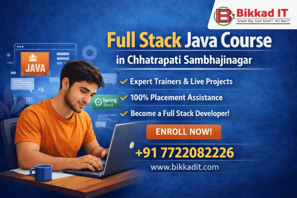 Full Stack Java Course in Sambhajinagar
