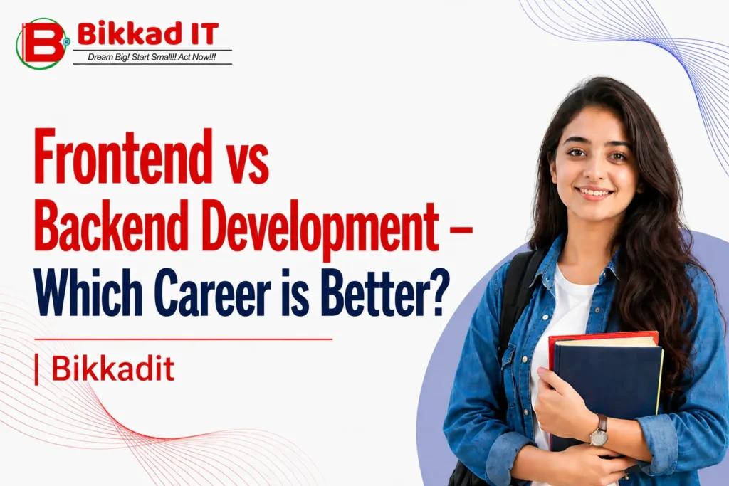 frontend or backend development