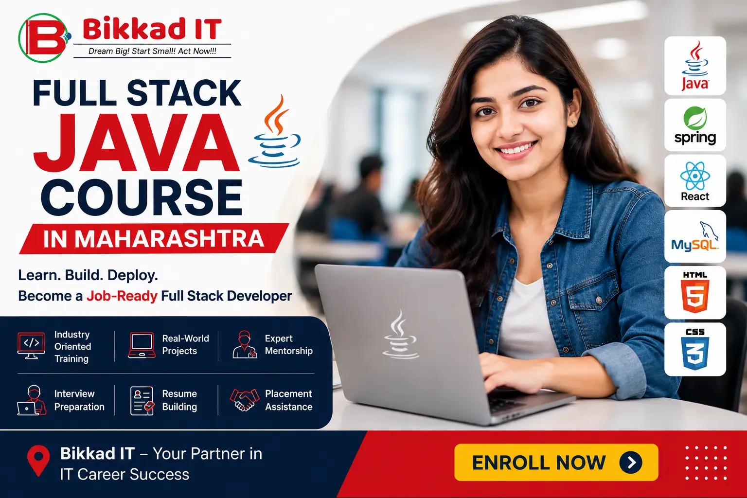 Full Stack Java Course in Maharashtra