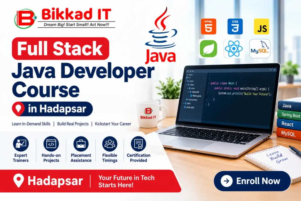 Full Stack Java Course Hadapsar